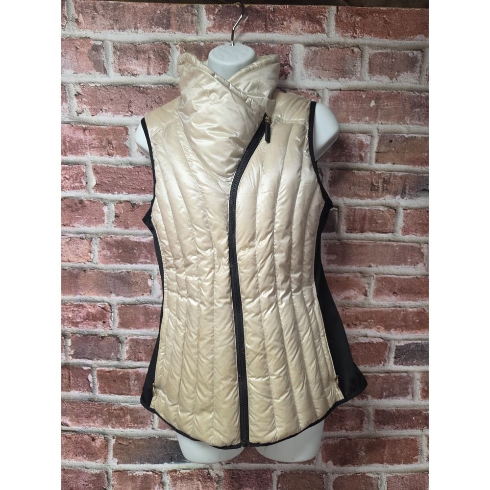 Women's CALVIN KLEIN Performance Ribbed Puffer Vest Size‎ Small